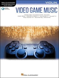 Video Game Music Violin Book with Online Audio Access cover